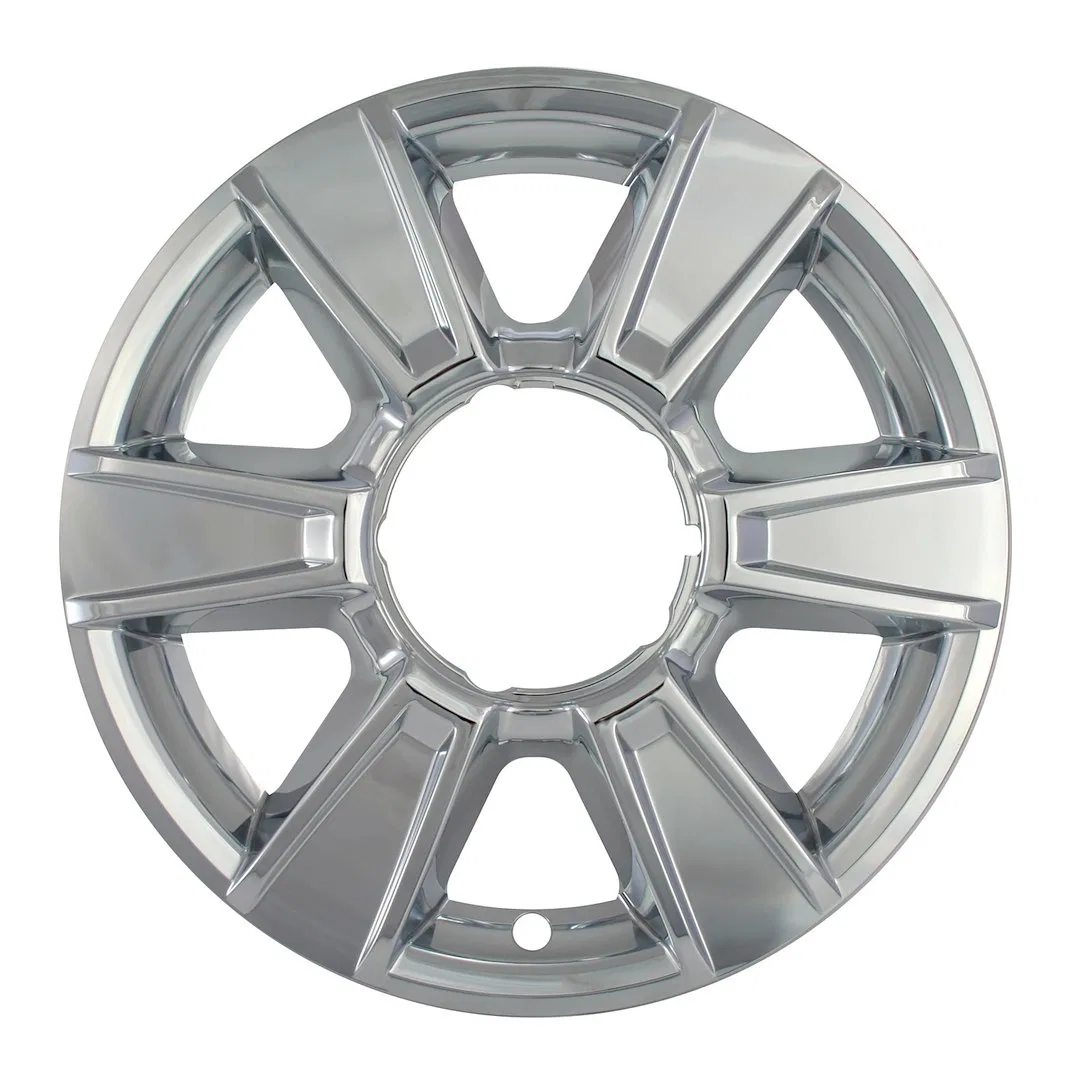 IWCIMP351X – COAST2COAST Wheel Skin, 17 Inch 6 Spokes Snap-On Plated Chrome ABS Plastic Set Of 4